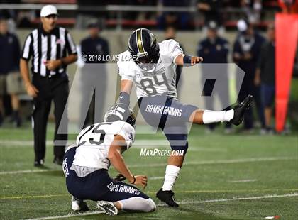 Thumbnail 1 in Mater Dei vs. St. John Bosco photogallery.