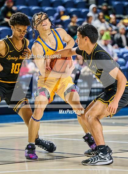 Thumbnail 2 in Spring Woods vs. Milby (Houston ISD Tournament) photogallery.