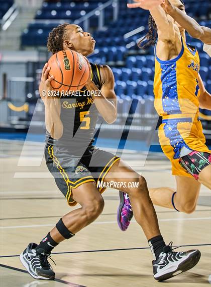 Thumbnail 3 in Spring Woods vs. Milby (Houston ISD Tournament) photogallery.