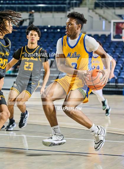Thumbnail 2 in Spring Woods vs. Milby (Houston ISD Tournament) photogallery.