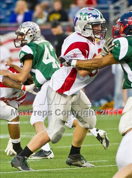 Thumbnail 1 in Aleppo Shriners All-Star Classic (North vs. South) photogallery.