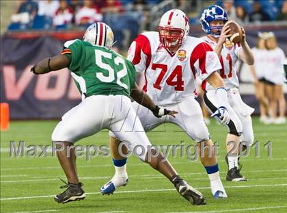 Thumbnail 1 in Aleppo Shriners All-Star Classic (North vs. South) photogallery.