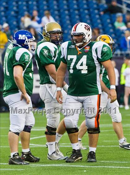 Thumbnail 3 in Aleppo Shriners All-Star Classic (North vs. South) photogallery.