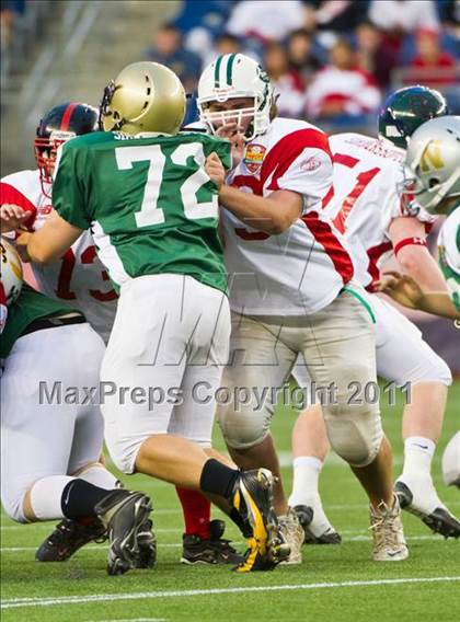 Thumbnail 1 in Aleppo Shriners All-Star Classic (North vs. South) photogallery.