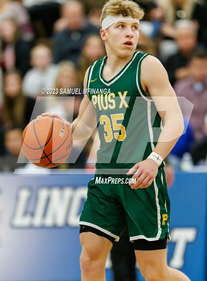 Thumbnail 3 in Lincoln Southeast vs. Pius X (HAC Tournament) photogallery.