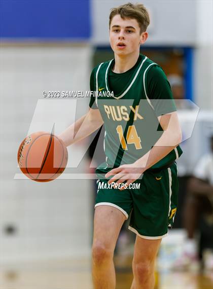 Thumbnail 2 in Lincoln Southeast vs. Pius X (HAC Tournament) photogallery.