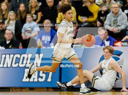 Thumbnail 3 in Lincoln Southeast vs. Pius X (HAC Tournament) photogallery.