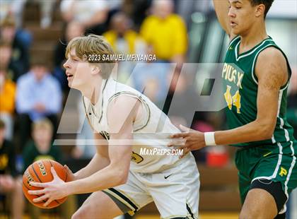 Thumbnail 2 in Lincoln Southeast vs. Pius X (HAC Tournament) photogallery.