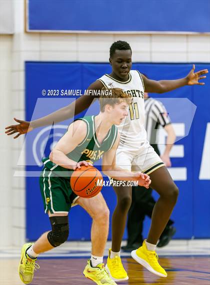 Thumbnail 1 in Lincoln Southeast vs. Pius X (HAC Tournament) photogallery.
