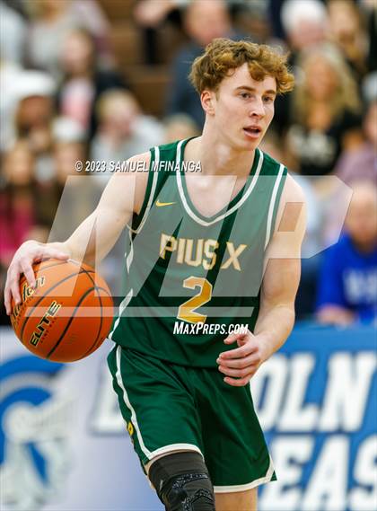 Thumbnail 1 in Lincoln Southeast vs. Pius X (HAC Tournament) photogallery.