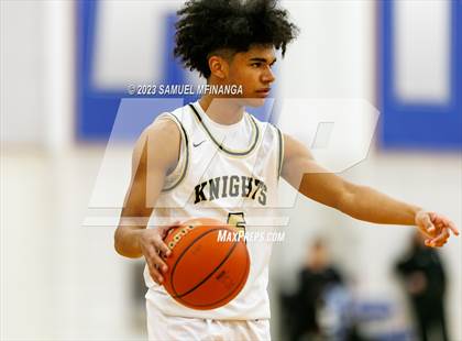 Thumbnail 2 in Lincoln Southeast vs. Pius X (HAC Tournament) photogallery.