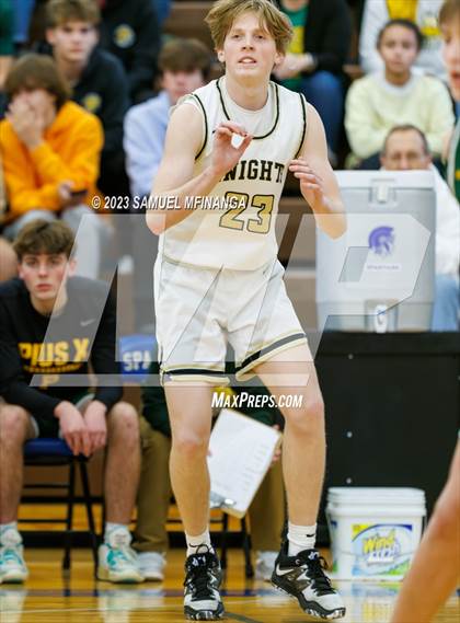 Thumbnail 3 in Lincoln Southeast vs. Pius X (HAC Tournament) photogallery.
