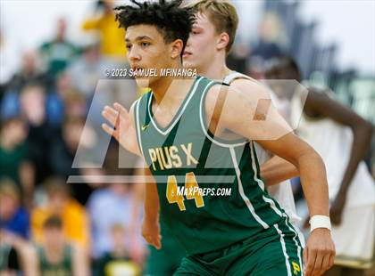 Thumbnail 2 in Lincoln Southeast vs. Pius X (HAC Tournament) photogallery.
