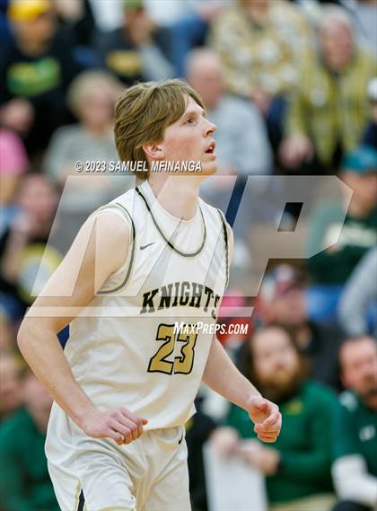 Thumbnail 2 in Lincoln Southeast vs. Pius X (HAC Tournament) photogallery.