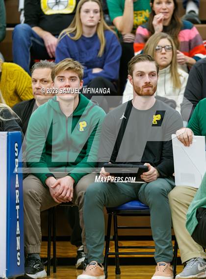 Thumbnail 2 in Lincoln Southeast vs. Pius X (HAC Tournament) photogallery.