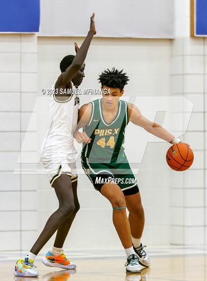 Thumbnail 1 in Lincoln Southeast vs. Pius X (HAC Tournament) photogallery.