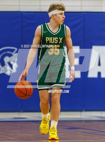 Thumbnail 2 in Lincoln Southeast vs. Pius X (HAC Tournament) photogallery.