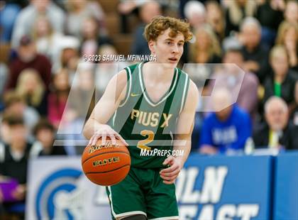 Thumbnail 2 in Lincoln Southeast vs. Pius X (HAC Tournament) photogallery.