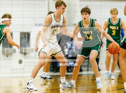 Thumbnail 3 in Lincoln Southeast vs. Pius X (HAC Tournament) photogallery.