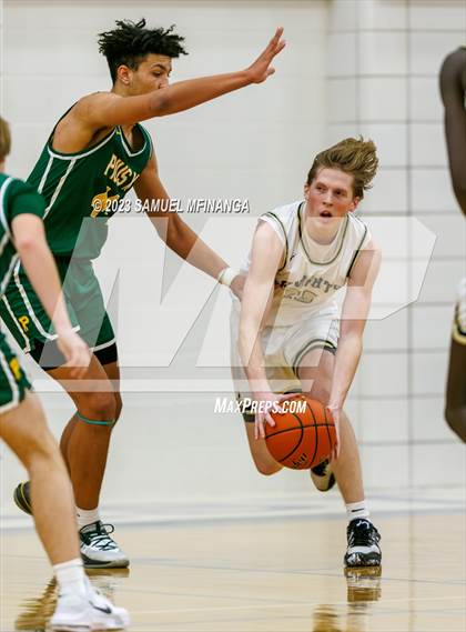 Thumbnail 2 in Lincoln Southeast vs. Pius X (HAC Tournament) photogallery.