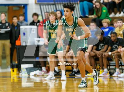 Thumbnail 2 in Lincoln Southeast vs. Pius X (HAC Tournament) photogallery.