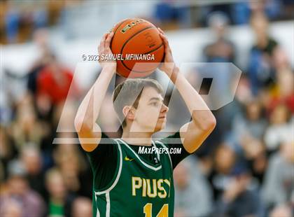 Thumbnail 1 in Lincoln Southeast vs. Pius X (HAC Tournament) photogallery.