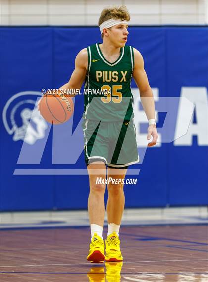 Thumbnail 3 in Lincoln Southeast vs. Pius X (HAC Tournament) photogallery.