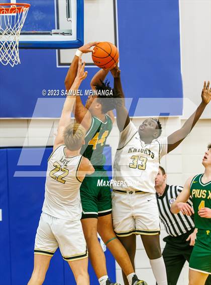 Thumbnail 3 in Lincoln Southeast vs. Pius X (HAC Tournament) photogallery.