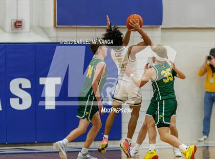 Thumbnail 2 in Lincoln Southeast vs. Pius X (HAC Tournament) photogallery.