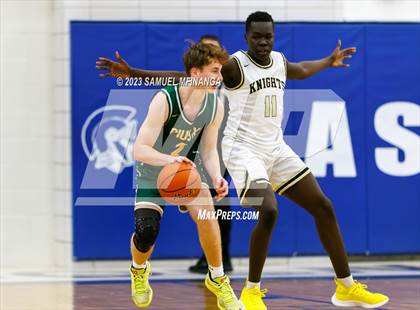 Thumbnail 2 in Lincoln Southeast vs. Pius X (HAC Tournament) photogallery.