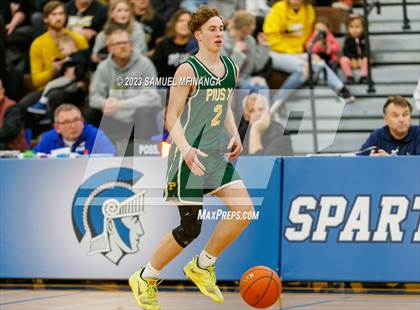 Thumbnail 1 in Lincoln Southeast vs. Pius X (HAC Tournament) photogallery.