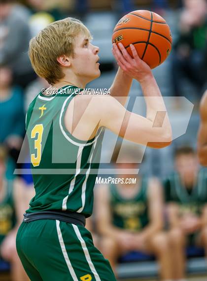 Thumbnail 1 in Lincoln Southeast vs. Pius X (HAC Tournament) photogallery.
