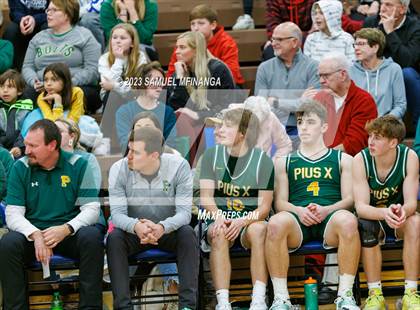 Thumbnail 2 in Lincoln Southeast vs. Pius X (HAC Tournament) photogallery.