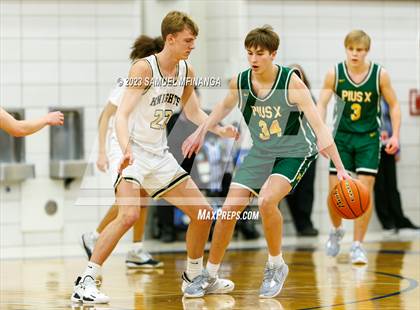 Thumbnail 2 in Lincoln Southeast vs. Pius X (HAC Tournament) photogallery.