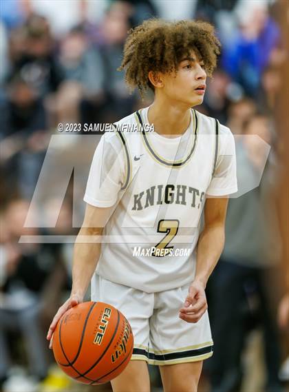 Thumbnail 2 in Lincoln Southeast vs. Pius X (HAC Tournament) photogallery.
