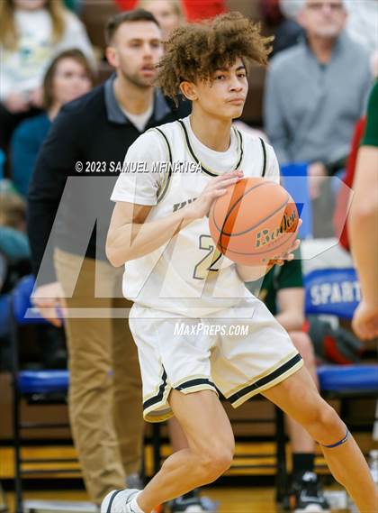 Thumbnail 2 in Lincoln Southeast vs. Pius X (HAC Tournament) photogallery.