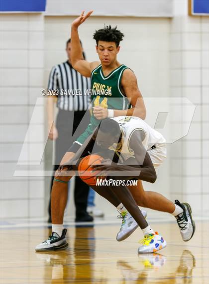 Thumbnail 3 in Lincoln Southeast vs. Pius X (HAC Tournament) photogallery.