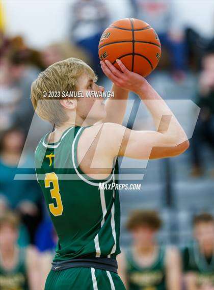 Thumbnail 2 in Lincoln Southeast vs. Pius X (HAC Tournament) photogallery.