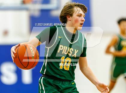Thumbnail 2 in Lincoln Southeast vs. Pius X (HAC Tournament) photogallery.