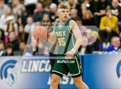 Thumbnail 2 in Lincoln Southeast vs. Pius X (HAC Tournament) photogallery.