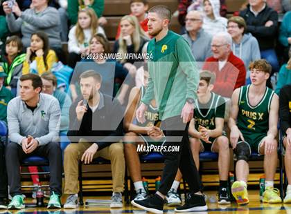 Thumbnail 2 in Lincoln Southeast vs. Pius X (HAC Tournament) photogallery.