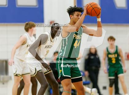 Thumbnail 1 in Lincoln Southeast vs. Pius X (HAC Tournament) photogallery.