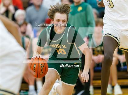 Thumbnail 2 in Lincoln Southeast vs. Pius X (HAC Tournament) photogallery.