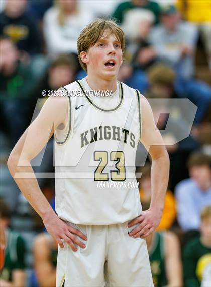 Thumbnail 1 in Lincoln Southeast vs. Pius X (HAC Tournament) photogallery.