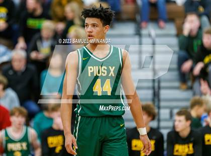 Thumbnail 1 in Lincoln Southeast vs. Pius X (HAC Tournament) photogallery.