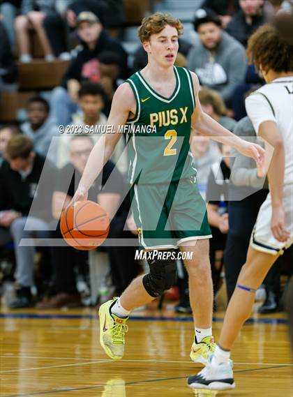 Thumbnail 2 in Lincoln Southeast vs. Pius X (HAC Tournament) photogallery.