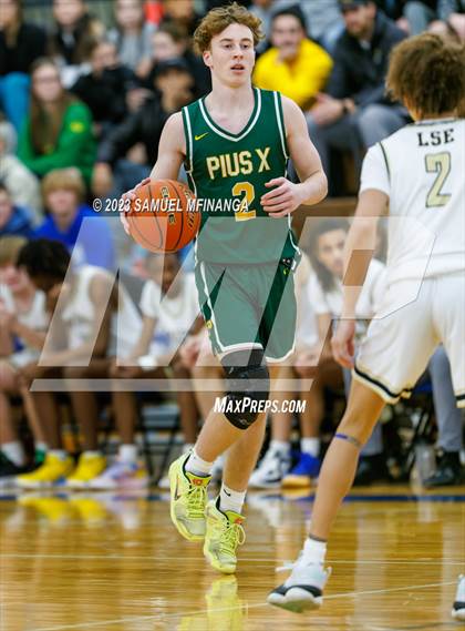 Thumbnail 1 in Lincoln Southeast vs. Pius X (HAC Tournament) photogallery.