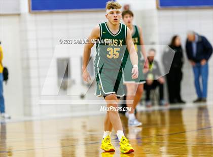 Thumbnail 2 in Lincoln Southeast vs. Pius X (HAC Tournament) photogallery.