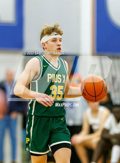 Thumbnail 1 in Lincoln Southeast vs. Pius X (HAC Tournament) photogallery.