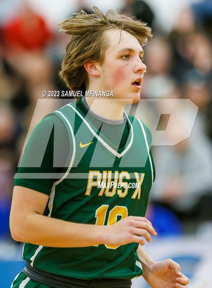 Thumbnail 2 in Lincoln Southeast vs. Pius X (HAC Tournament) photogallery.